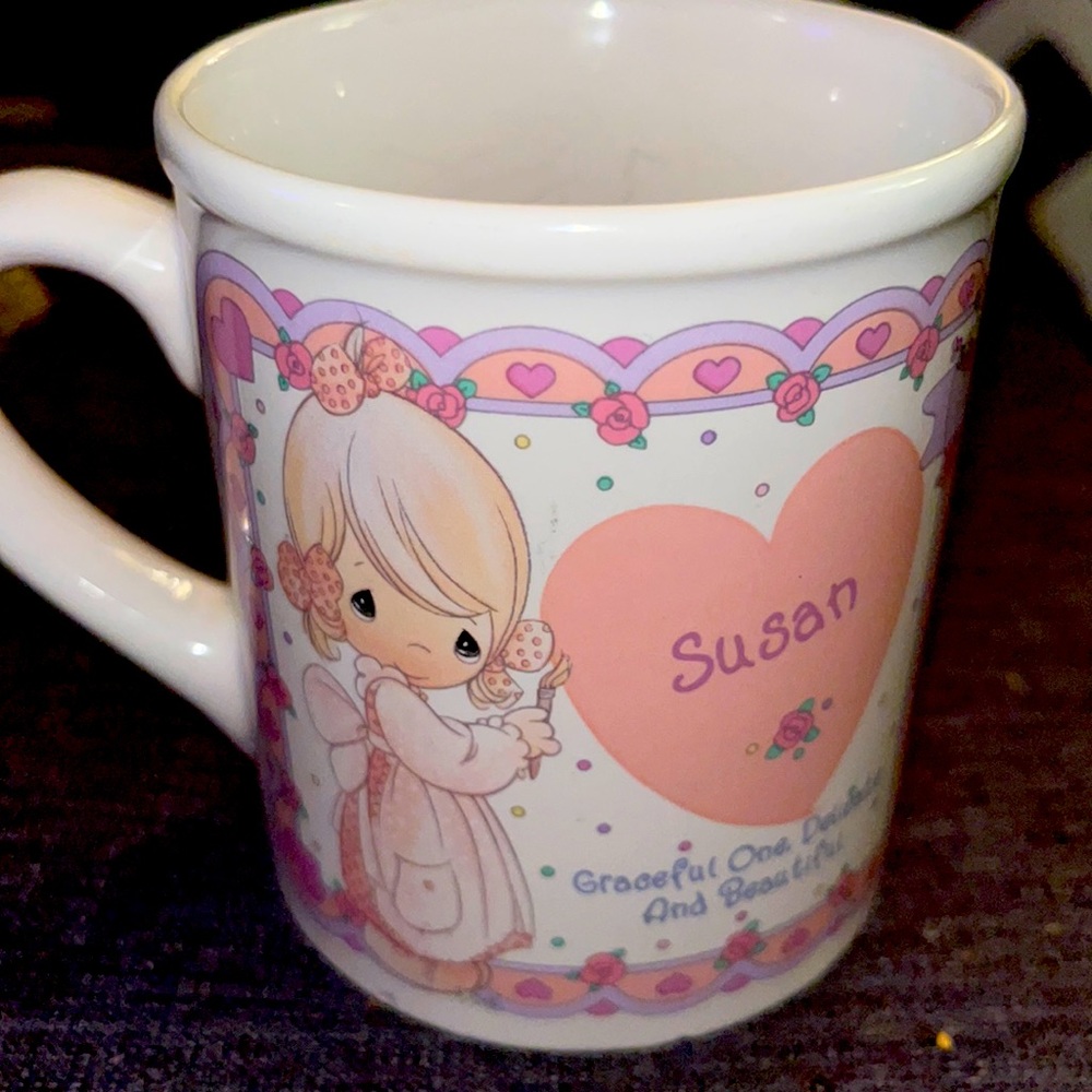 Highly collectible, vintage, precious moments mug 1994 collection super rare